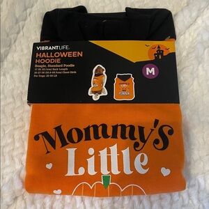 Vibrant Life Halloween Dog Hoodie medium size new